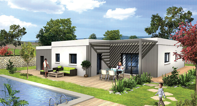 maison toit plat sur terrain rare maison toit plat sur terrain rare