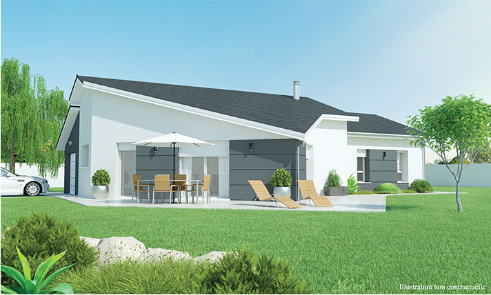 Maison plain-pied moderne proximité Brioude Maison plain-pied moderne proximité Brioude