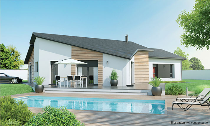 moderne de plain pied Contemplea moderne de plain pied Contemplea