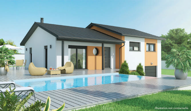 maison moderne à étage Rayon de soleil maison moderne à étage Rayon de soleil