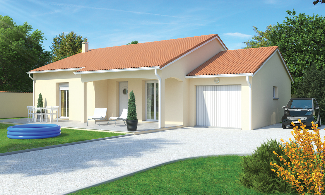 maison 3 chambres plainpied QUARTZ