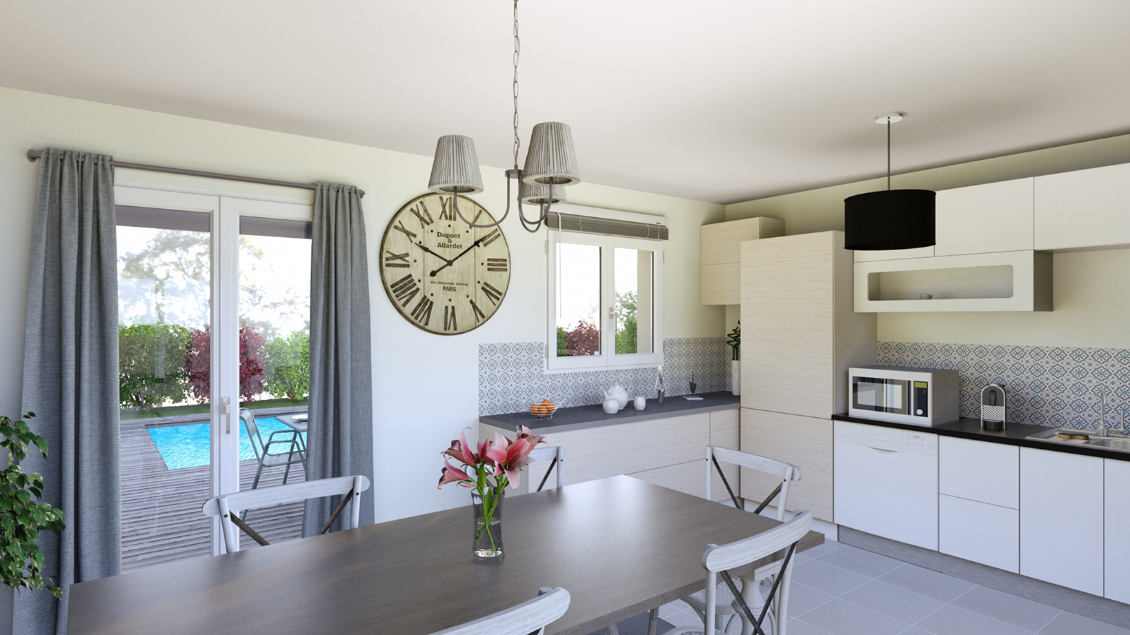 Maison plain,pied T4 Brioude 43100. interieur douceur chameptre 1