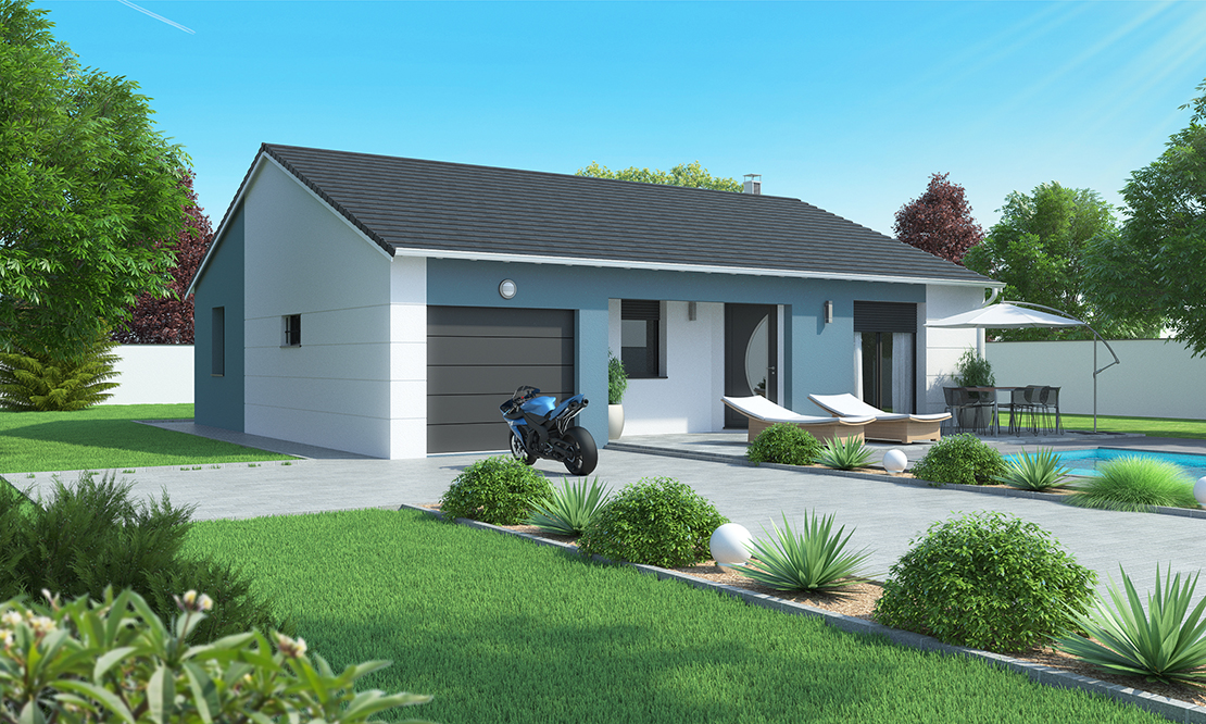 maison plain pied moderne beaulieu 43800 maison plain pied moderne beaulieu 43800