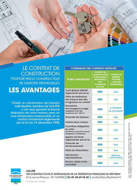 Avantages contrat de construction