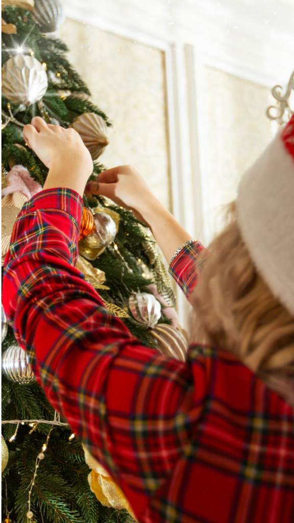Décoration du sapin