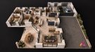 Villa contemporaine au toit ardoise noir