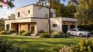 L&rsquo;AURALITE – Maison à étage T5- architecture contemporaine à toit plat