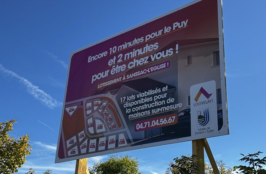 Lotissement à Sanssac-l’Eglise